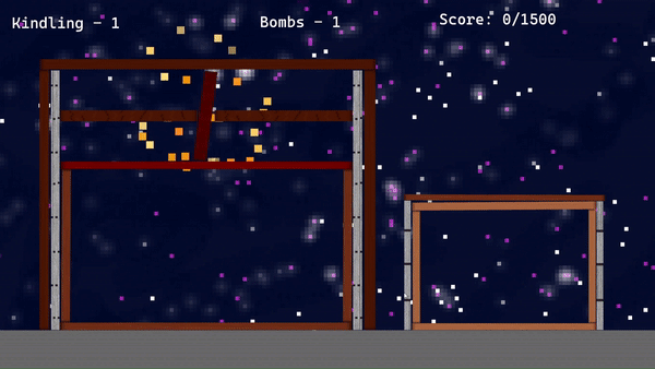 Final version the level as shown in the game.