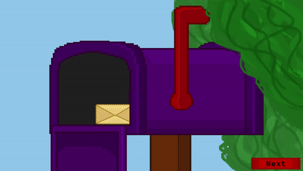 The letter and dialogue the player must read before playing the small businesses level.